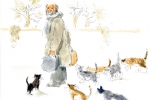 Au bonheur des Chats - Gabrielle Vincent, Duculot/Casterman 1995 (aquarelle)