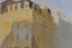 Vue sur bâtiment, Monique Martin