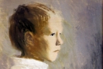 Portrait d'enfant, Monique Martin