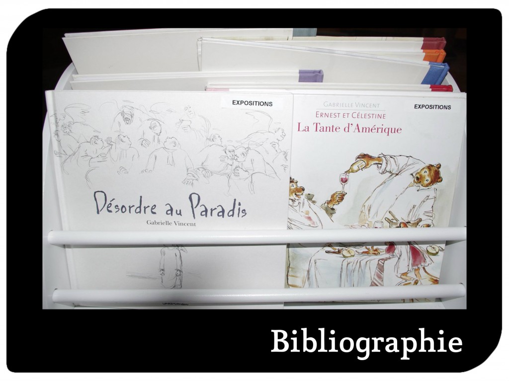 Bibliographie Monique Martin Gabrielle Vincent